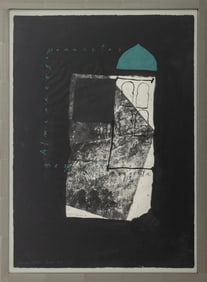 Enrique Mestre-Jaime "Minaretes" Mixed Media, 1992