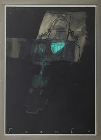 Enrique Mestre-Jaime "Fuente" Mixed Media, 1993