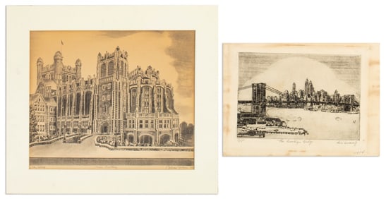 Don Swann, Jr. & Goodman New York City Prints, 2