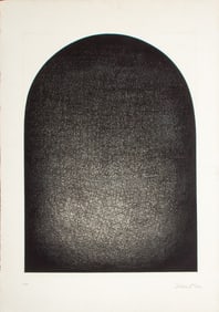 William Brui Abstract Composition Engraving, 1972