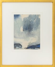 Josette T. Khu Abstract Landscape Watercolor