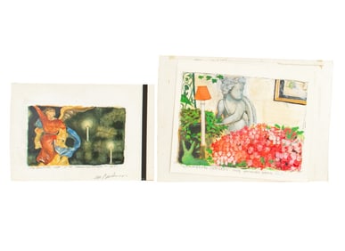 Michael Paraskevas Acrylics on Board, 2