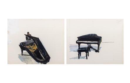 Michael Paraskevas Pianos and Pianists Acrylic, 2