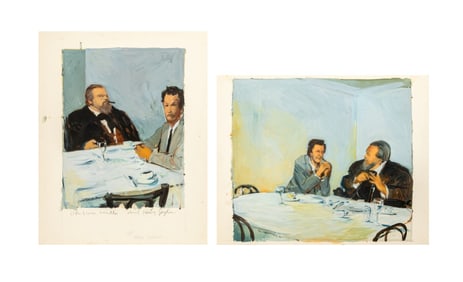 Michael Paraskevas Orson Welles, Etc. Acrylics, 2