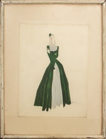 Dilys Evans Fashion Illustration Watercolor