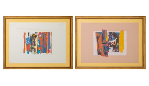 Nicola Simbari Nude Woman Screenprints, 2