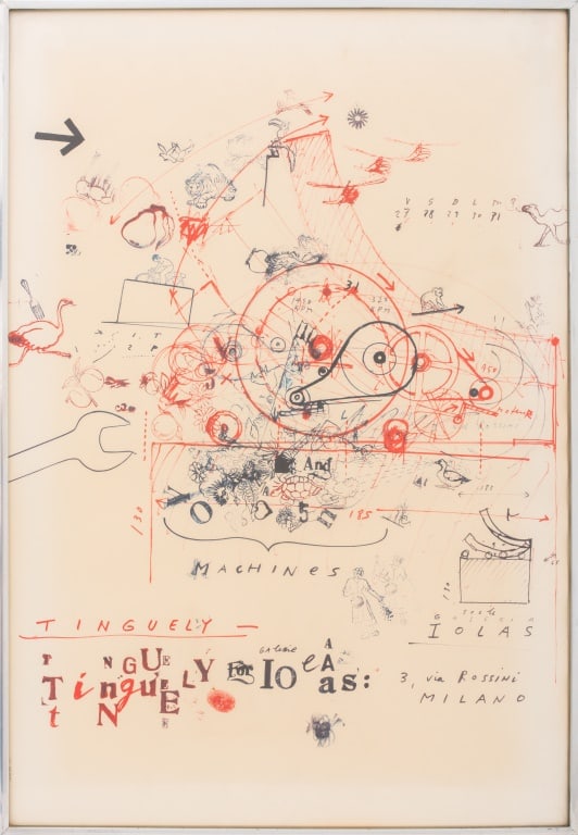 Jean Tinguely "Machines" Exhibition Poster, 1972 (1 of 8)