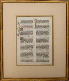 Medieval Calligraphy Parchment