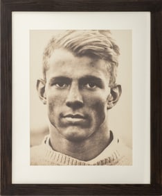 Self-Portrait of Artist Peter Beard Inkjet Print