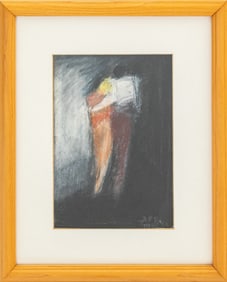 Agnes Preston-Brame Abstract Figure Mixed Media