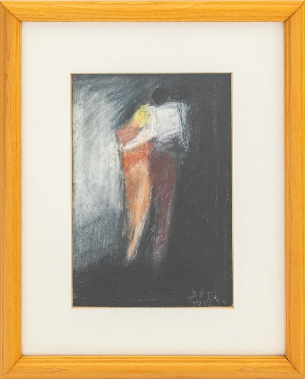 Agnes Preston-Brame Abstract Figure Mixed Media (1 of 5)