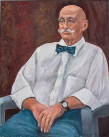 Penny Purpura "John" Oil on Canvas