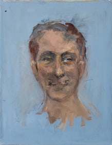 Penny Purpura Portrait of a Man Oil on Canvas