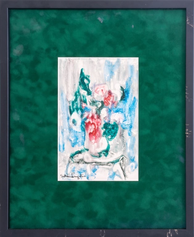 Sidnee Livingston Still Life Watercolor on Paper (1 of 7)