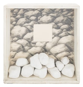 Elfi Schuselka "Rockbox" Mixed Media, 1974