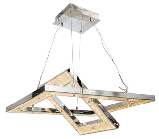 Modern Minimalist "Crushed Ice" Pendant Lamp