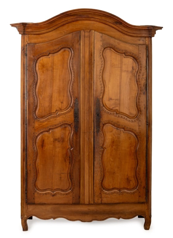 Louis XV Provincial Armoire, 18th C. (1 of 9)