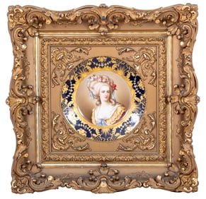 Royal Vienna "Lamballe" Painted Porcelain Plate