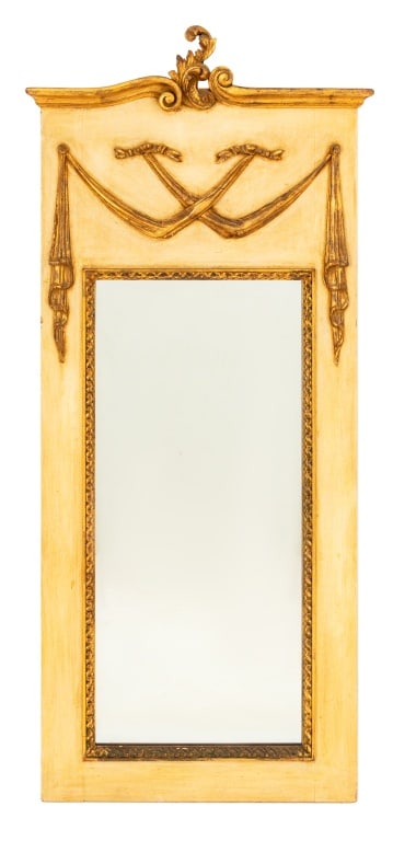 Italian Neoclassical Style Trumeau Mirror (1 of 5)