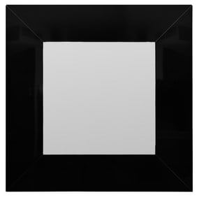 Monumental Black Lacquered Mirror