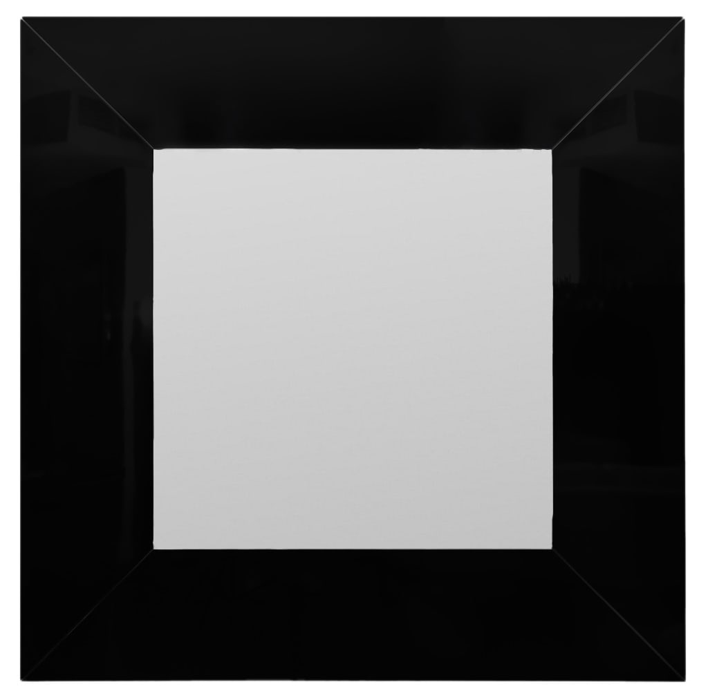 Monumental Black Lacquered Mirror (1 of 4)