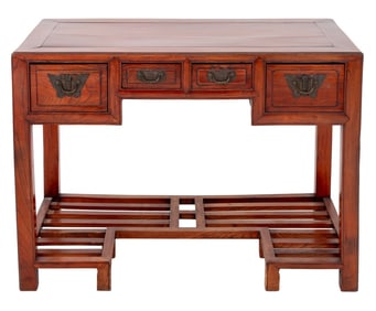 Chinese Elm Writing Desk