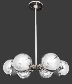 Bauhaus Style Atomic Satellite Chandelier