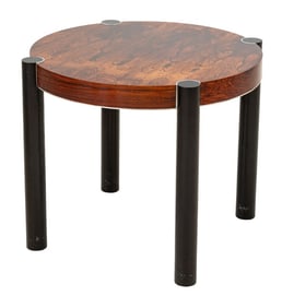 Robert Baron Rosewood Circular Side Table