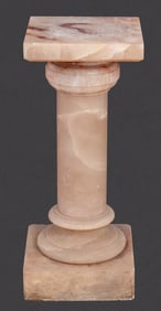 French Alabaster Pedestal