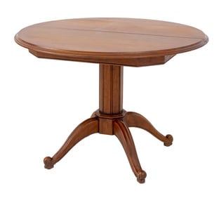 Regency Style Mahogany Extending Dining Table