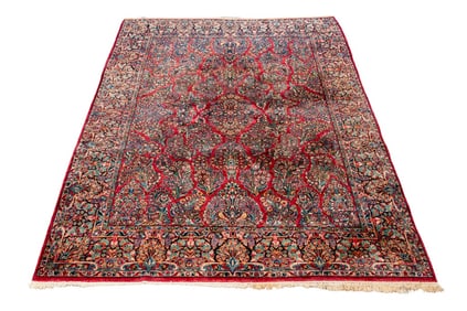 Persian Sarouk Carpet, 11' 10" x 9' 1"