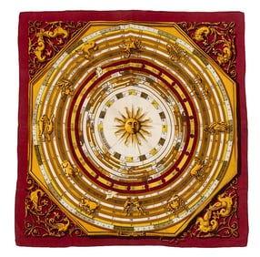 Hermes "Astrologie" Silk Scarf