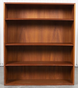 Danish Modern Teak Open Bookcase