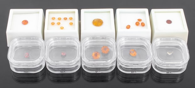Citrine Loose Gemstone Lot, 21.60 Cttw.