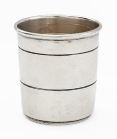 L.G. Balfour & Co. Cat & Key Sterling Silver Cup