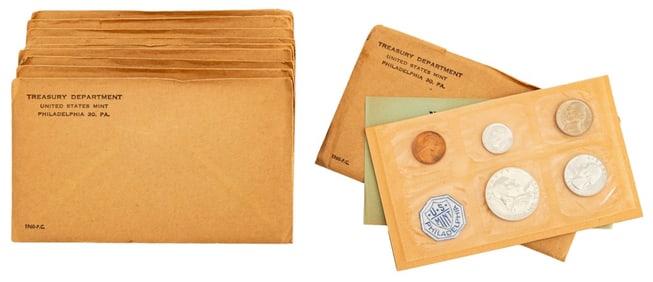 U.S. Mint 1960 Proof Sets, 10