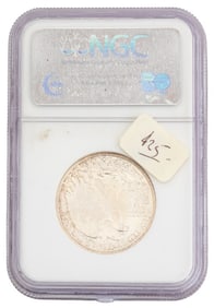 U.S. 1943-S Walking Liberty Half Dollar, MS 65