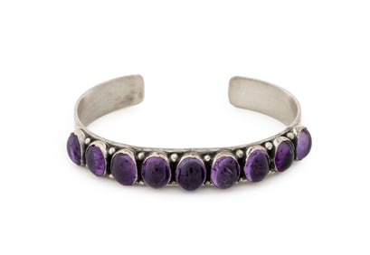 Charles Johnson Navajo Sterling Bracelet