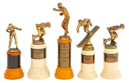 American Boxing, Skiing, & Skating Trophies, 5