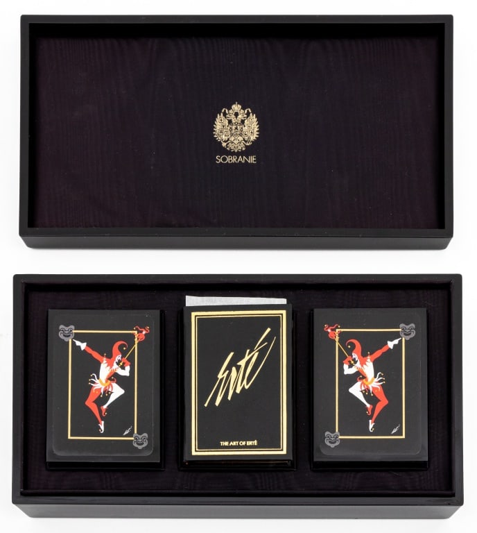 Sobranie "The Art of Erte" Playing Cards (1 of 8)
