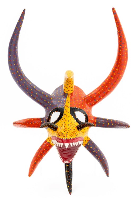 Miguel Caraballo Vejigante Folk Art Mask (1 of 8)