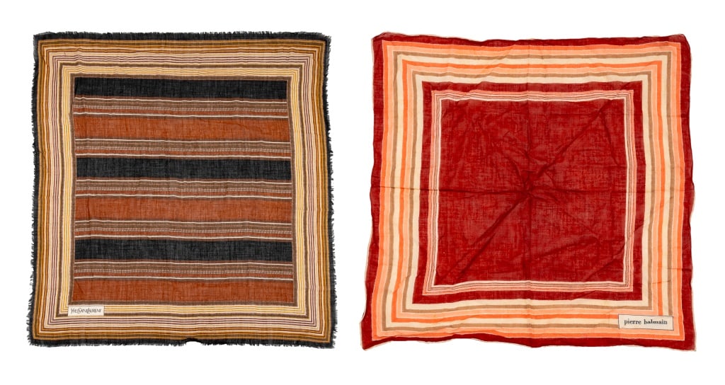 Yves Saint Laurent, Etc. Designer Scarves, 2 (1 of 7)