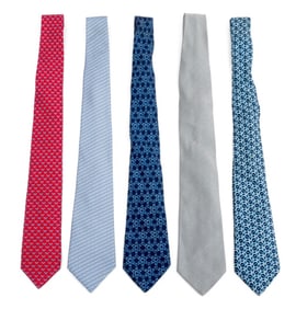 Hermes Silk Ties, 5