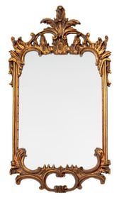 Louis XV Style Gilt Composite Wall Mirror