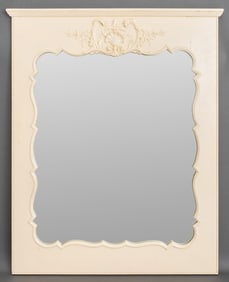 Hollywood Regency Trumeau Wall Mirror