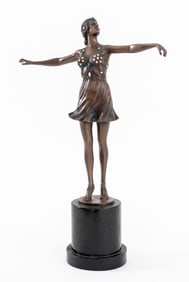 After Otto Schmidt-Hofer "Dancer" Sculpture