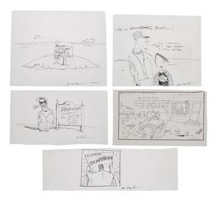 Michael Paraskevas Real Estate Comics Pencil, 5