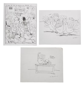 Michael Paraskevas Holiday Illustrations Pencil, 3