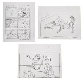 Michael Paraskevas Sports Comic Strips, 3