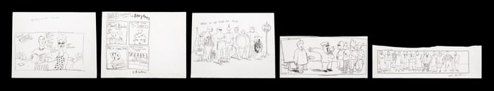 Michael Paraskevas Tourist Comic Strips, 5
